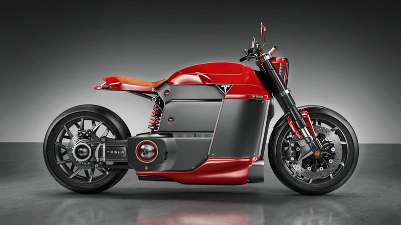 Tesla electric motorbike online