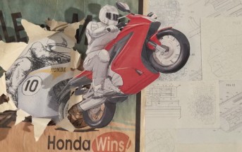 Honda-Paper-Advert-Clip