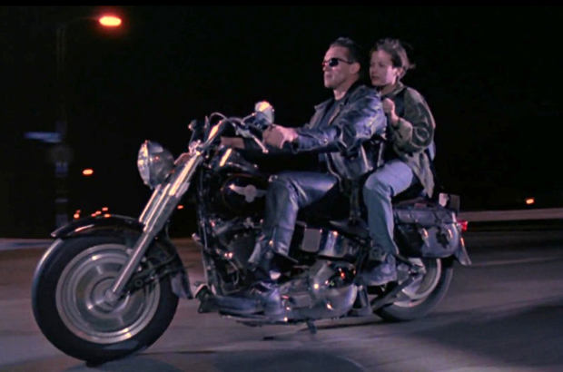 Terminator 2 harley davidson model outlet
