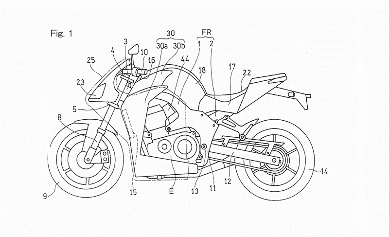 Kawasaki-Z800-Full-Faring-Patent
