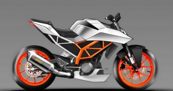 KTM เริ่มเดินโปรเจ็ก Duke EV เต็มตัว คาดพร้อมทำขายจริงปี 2022 Render-2017-KTM-390-Duke_1