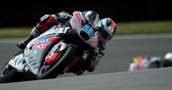 HOHENSTEIN-ERNSTTHAL, GERMANY - JUNE 30:  Marcel Schrotter of Germany and Dynavolt Intact GP rounds the bend during the MotoGp of Germany - Free Practice  at Sachsenring Circuit on June 30, 2017 in Hohenstein-Ernstthal, Germany.  (Photo by Mirco Lazzari gp/Getty Images)