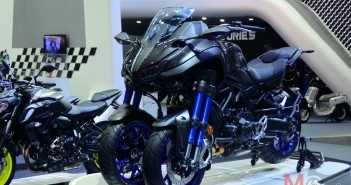 Yamaha เตรียมเปิดตัว 2019 Niken – GT (Niken เสริมกระเป๋าข้าง) สัปดาห์หน้า Yamaha-Niken-BIMS2018_2