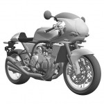 Honda CBX patent