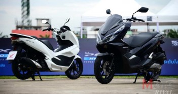 ลือ All-New Honda PCX150 เตรียมปรับใช้ 4 วาล์ว+ขยายความจุ พร้อมชน ขุมกำลังวาล์วแปรผันใน Nmax Review-Honda-PCX-Hybrid (5)