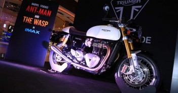 Triumph ปิด IMAX พาชม “ANT-MAN AND THE WASP” Triumph-Thruxton-R-Antman-Wasp