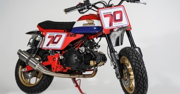 พาชม 2018 Honda Monkey 125 – Glemseck 101 Edtion คัสตอมไบค์ตกแต่งพิเศษแนวแฟลทแทร็คจากสำนักดังแดนผู้ดี monkey125-glemseck101-2018-02