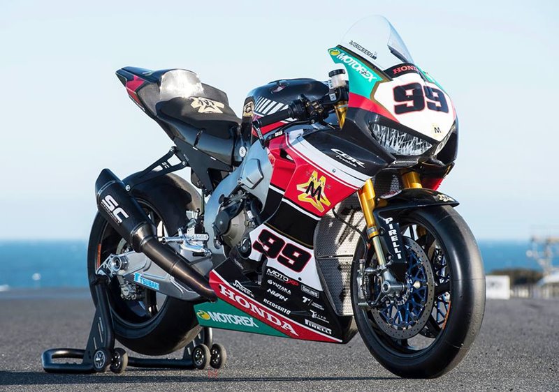 ทีมแข่ง WSBK ประกาศขาย "2018 Honda CBR1000RR SP2 WSBK