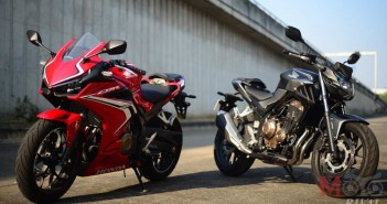 รีวิว 2019 Honda CB500F / CBR500R 2 คู่หูเน็คเก็ท/สปอร์ต ไลท์เวท ใหม่ หล่อขึ้น บิดติดมือกว่าเดิม Review-2019-Honda-CB500F-CBR500R_Cover_1