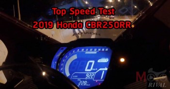 ทดสอบ Top Speed 2019 CBR250RR by MotoRival วิ่งจริงได้เท่าไรมาดูกัน TopSpeed-Test-2019-CBR250RR
