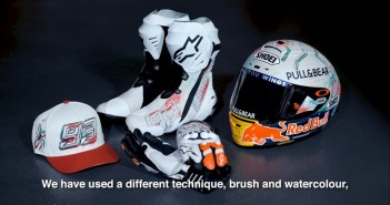 เปิดตัว Shoei X-Spirit III “CatalanGP 2019 Edition” พร้อมเช็ทไรดิ้งเกียร์ ประจำตัว Marc Marquez ในศึก MotoGP สัปดาห์นี้ 2019-catalungp-mm93-riding-gear-04