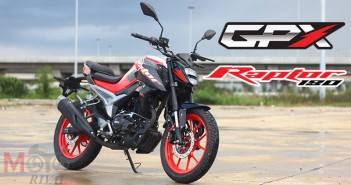 รีวิว GPX Raptor 180 เน็คเก็ทไบค์ พิกัดใหม่ ตีตลาด รถ 150cc UpSideDown ด้วยราคาไม่ถึง 6 หมื่น Review-GPX-Raptor-180-Cover-Final