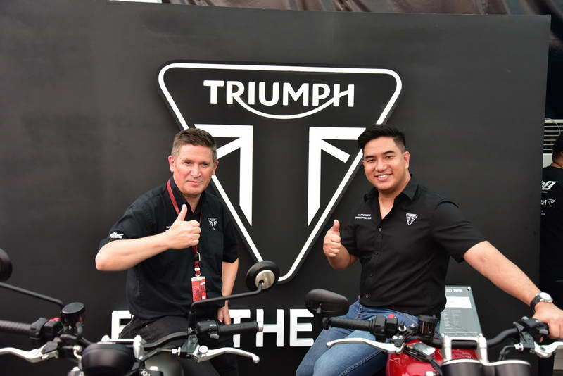 Triumph พาลุย Paddock นักแข่งในศึก 2019 ThaiGP - Motorival.com