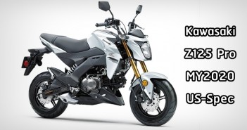 เผยโฉม 2020 Kawasaki Z125 Pro – US Spec หน้าเดิม เพิ่มเติมแค่สี my2020-kawasaki-z125-pro-us-spec-01