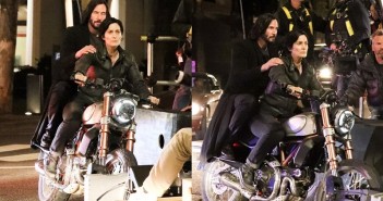 เผยภาพ Neo ซ้อน Trinity ขี่ Ducati Scrambler 1100 (800) จากกองถ่าย The Matrix 4 ducati-scrambler-matrix-4-neo-trinity-01