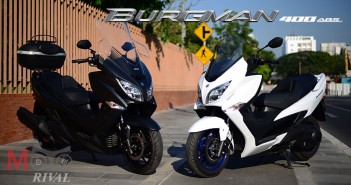 รีวิว Suzuki Burgman 400 ไม่ได้มีดีแค่ตัวเลขซีซี กับ Made in Japan เท่านั้น ฟีลลิ่งคอนโทรล น้องๆ Sportbike รีวิว Suzuki Burgman 400