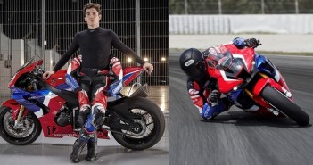 มาแล้ว คลิป Marc Marquez พาหวด Honda CBR1000RR-R ลงสนามแข่งคาตาลัน marquez-ride-cbr1000rrr-footage-01