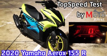 Top Speed Test 2020 Yamaha Aerox 155 R