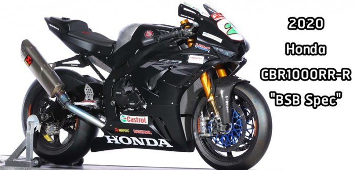Honda Racing reveals 2020 BSB CBR1000RR-R Fireblade SP