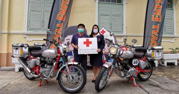 สุดจัด Royal-Enfield Thailand บริจาค รถคัสตอม เพื่อเป็นยานพาหนะ ให้บริการทางการแพทย์ ได้คล่องตัวขึ้น Royal-Enfield-Donate-Trials-Works-Replica