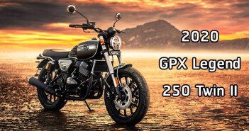 เปิดตัว 2020 GPX Legend 250 Twin II ความ “ดั้งเดิมบทใหม่” พร้อมวางจำหน่ายแล้ววันนี้! 2020 GPX Legend Twin 250 II