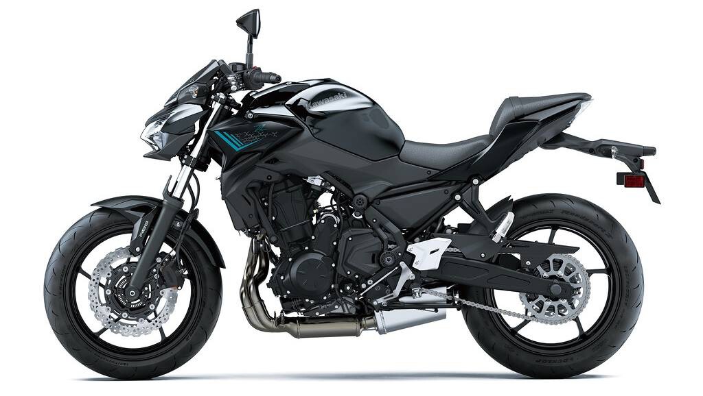 2021 Kawasaki Z650 ด้านข้าง