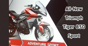หลุดภาพแรก All-New Triumph Tiger 850 Sport Tiger 850