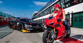 Andrea Dovizioso / Ducati Panigale V4 R, Audi RS 5 DTM