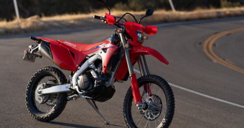 2021 Honda CRF450RL action