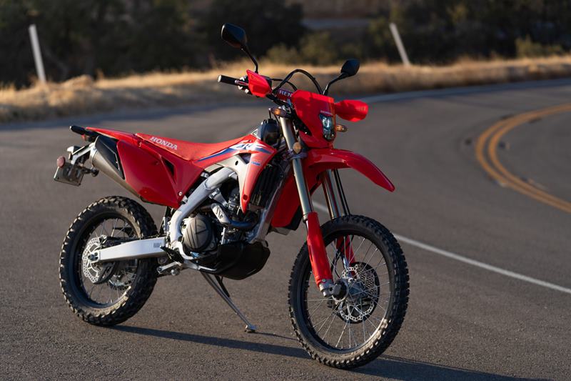 CRF450RL Review, grab the cable to wade through the triggers