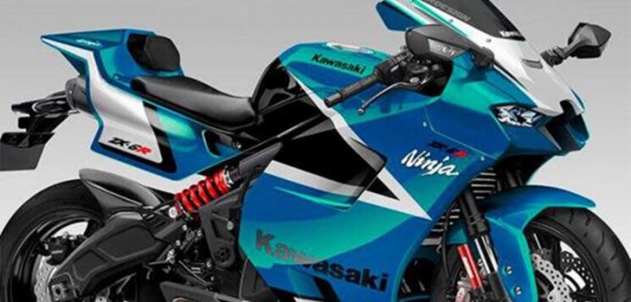 2022 Kawasaki ZX-6R render