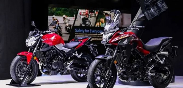 2022 honda cb500x cb500f หน้าใหม่ 2021 honda cb400x cb400f