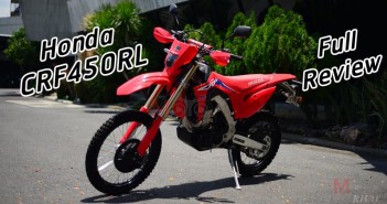 รีวิว CRF450RL จับสายลุยตัวจี๊ด บุกป่าคอนกรีต ยุค COVID-19 รีวิว CRF450RL