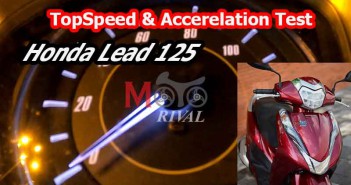 Top Speed Honda Lead 125 & Accerelation Test by MotoRival Top Speed Honda Lead 125