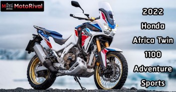 2022 Honda Africa Twin 1100 Adventure Sports เผยโฉมอัพเดทสเปค ปรับเล็กแต่น่าสนใจ 2022 Honda Africa Twin 1100 Adventure Sports