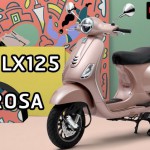 Vespa LX125 PINK ROSA