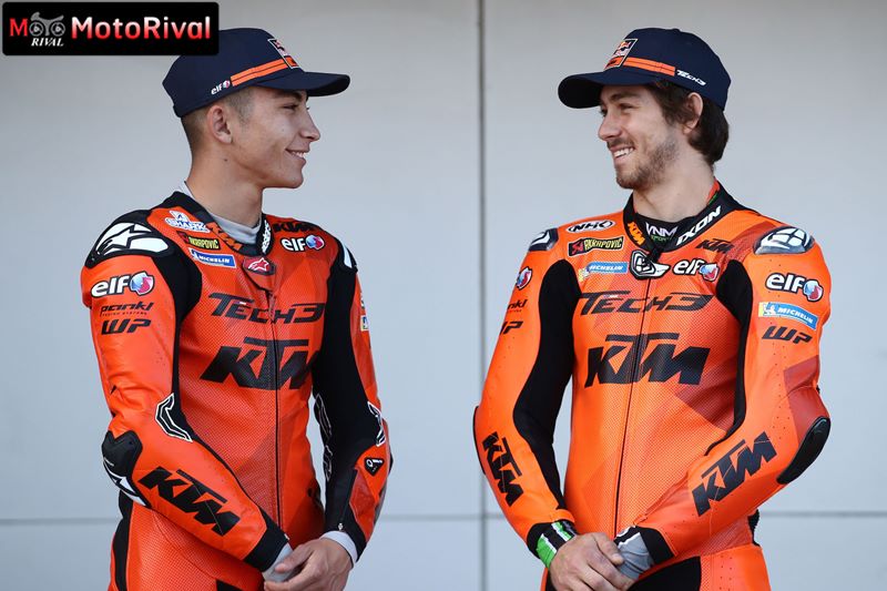 Raul Fernandez Remy Gardner Jerez MotoGP test, 17 November 2021