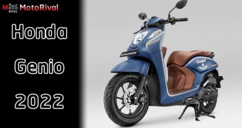 Honda Genio 2022 แฟชันสกู๊ตเตอร์ เผยโฉมปรับสเป็คใหม่แม้พึ่งขายโฉมก่อนได้ไม่นาน Honda Genio 2022