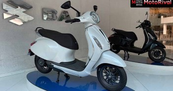 Bajaj Chetak มอเตอร์ไซค์ไฟฟ้า แดนภารตะ ทรงพรีเมี่ยมสกู๊ตเตอร์แบบอิตาลี วิ่งได้ 90 กม. Bajaj Chetak