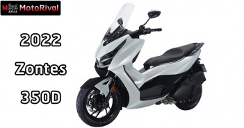 2022 Zontes 350D บิ๊กสกู๊ตเตอร์เรียบหรู พร้อมหวดเจ้าตลาด 2022 Zontes 350D