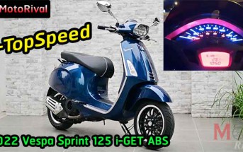 TopSpeed 2022 Vespa Sprint 125