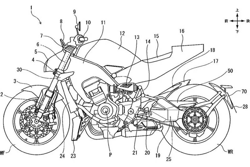 2024 Honda CB1000R Patent