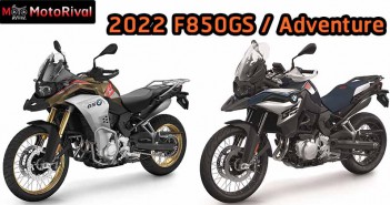 2022 BMW F850 GS และ F850 GS Adventure ราคา เริ่ม 5.94 แสน 2022 BMW F850 GS Adventure