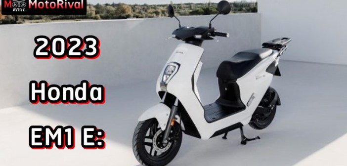 2023 Honda EM1 E: