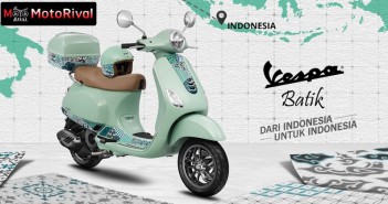 Vespa Batik Special Edition สกู๊ตเตอร์อนุรักษ์นิยม ลายผ้าบาติก? Vespa Batik Special Edition
