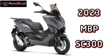 2023 MBP SC300 บิ้กสกู๊ตเตอร์หน้าแปลก จากครอบครัว Keeway 2023 MBP SC300