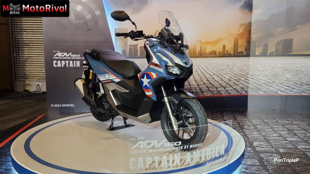 Honda ADV160 Captain America