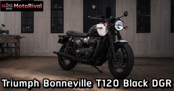 Triumph Bonneville T120 Black DGR รถรุ่นพิเศษ สำหรับสุภาพบุรุษ Triumph Bonneville T120 Black DGR