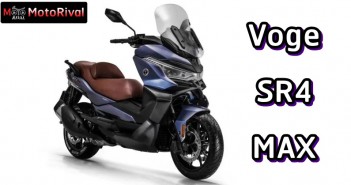 Voge SR4 MAX Smart Edition บิ้กสกู๊ตเตอร์หน้าเบี้ยว สเปคแน่น แดนมังกร Voge SR4 MAX Smart Edition