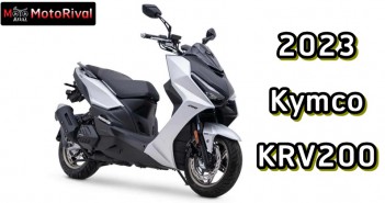2023 Kymco KRV200 สกู๊ตเตอร์เล็กสายพานเปลือย ที่ควรมาขายไทย 2023 Kymco KRV200